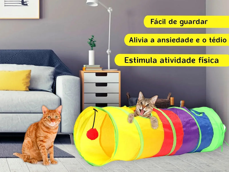 Túnel para Gatos