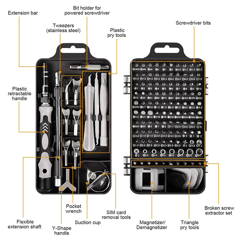 Kit de Chave de Precisão 135 em 1