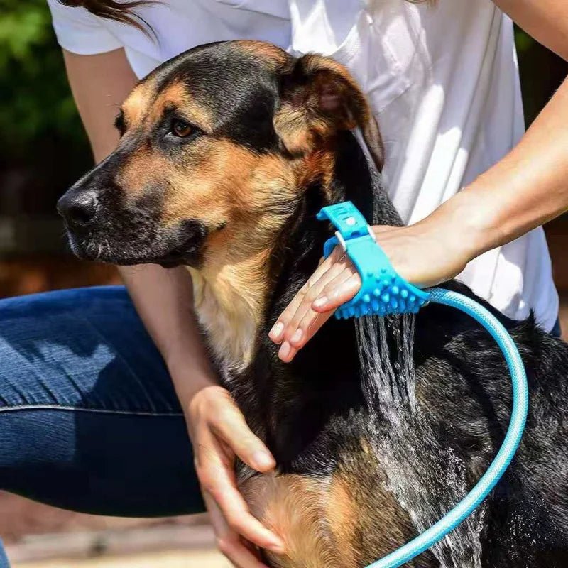 Mangueira de Banho para Pets com Função de Jato e Massageador - Mix25